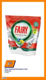 Action Flugblatt woche 42 Seite 5: Fairy Spülmaschinentabs Fresh Platinum €6,99