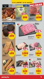 PENNY akciós újság hét 42 Oldal 4: CSOKIS CSIGA €299,00, ZÖLDSÉGESKERT SAVANYÍTOTT KÁPOSZTA XXL €999,00