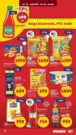 PENNY akciós újság hét 42 Oldal 7: 10. 15., csütörtök - 10. 21., szerda -19% 1 kg Ft MILD Gustile KETCHUP 1000 g FANDI TISH