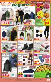 Catalogue Norma semaine 43 page 1: Mario Bucelli Bottines hiver homme €24,99, Ronley Chaussons douillets €5,99