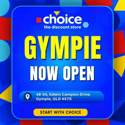 Choice The Discount Store (valid until 31-10)