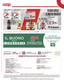 Volantino Coop Pagina 22: Birra Ichnusa €1,19, Birra Ichnusa €1,19