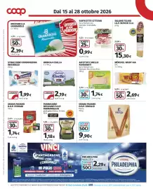 Volantino Coop Pagina 8: Affettati snello rovagnati €1,74, Würstel Wudy Aia tris €2,69