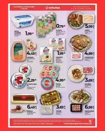 Folheto Miranda Supermercados Página 4: Paiva queijo €4,99, Alteza bebida vegetal €0,79