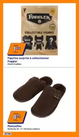 Catalogue Action semaine 42 page 21: Fuggler Figurine surprise à collectionner €1,26, Pantoufles €4,95