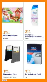 Catalogue Action semaine 42 page 23: Finish Sel régénérant €1,15, Head & shoulders Shampoing antipelliculaire €2,37