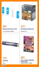 Catalogue Action semaine 42 page 31: Lentilky €1,69, Faux ongles adhésifs Halloween €0,87