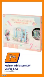 Catalogue Action semaine 42 page 7: Crafts & Co Maison miniature DIY €7,95