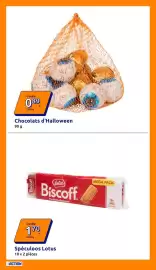 Catalogue Action semaine 42 page 8: Chocolats d'Halloween €0,89, Lotus Spéculoos €1,70