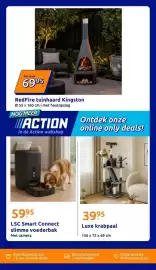 Action folder week 42 Pagina 36: RedFire tuinhaard Kingston €69,95, Luxe krabpaal €39,95