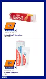 Action folder week 42 Pagina 5: Lotus Biscoff Speculoos €1,79, Colgate tandpasta €0,84