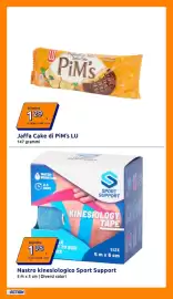 Volantino Action settimana 42 Pagina 17: Jaffa Cake di PiM's LU €1,29, Nastro kinesiologico Sport Support €1,98