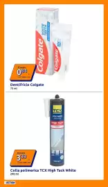 Volantino Action settimana 42 Pagina 6: Dentifricio Colgate €0,84, Colla polimerica TCX High Tack White €3,33