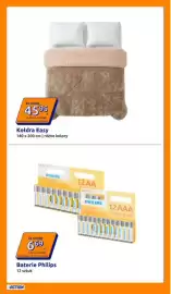 Action gazetka tydzień 42 Strona 11: Baterie Philips 12 sztuk €6,69, Kołdra Easy 140 x 200 cm €45,95