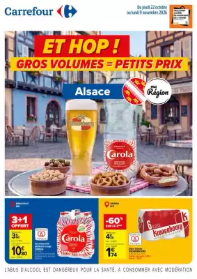 Carrefour | Gros volumes alsace (valable jusqu'au 9-11)