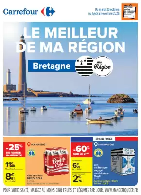 Carrefour | Bretagne (valable jusqu'au 2-11)