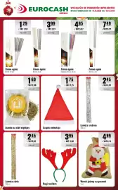 Eurocash gazetka Strona 31: Czapka mikolaja €1,75, Lameta srebrna €2,45