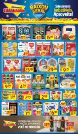 Encarte Supermercados Guanabara semana 42 Página 1: Filé de Peito de Frango Envolvido Lar €15,97, Pringles original €9,99
