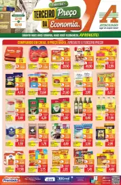 Folheto Atacadão semana 42 Página 1: Aurora - linguiça calabresa €54,90, Dona benta - fermento biologico €19,90
