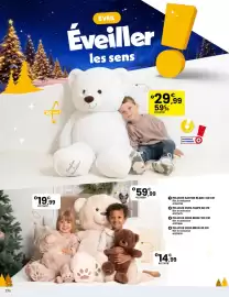 Catalogue JouéClub page 140: Peluche gaston blanc 120 cm €29,99