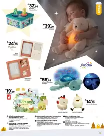 Catalogue JouéClub page 145: Eveil lapin calin - peluche sommeil respirante €39,99