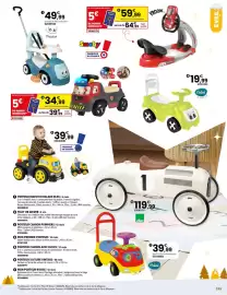 Catalogue JouéClub page 161: Vilac porteur voiture vintage €119,99, Porteur maestro balade bleu €49,99