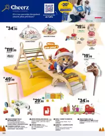Catalogue JouéClub page 170: Tête de cheval €19,99, Arche d’escalade en bois €119,99
