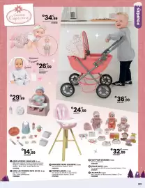 Catalogue JouéClub page 183: Cerise et capucine mon bébé prend son repas €29,99, Premier landau €36,99
