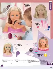 Catalogue JouéClub page 191: Tête à coiffer et à maquiller avec diadème €39,99, Théa tête à coiffer €59,99