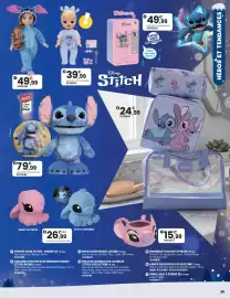 Catalogue JouéClub page 21: Disney stitch €24,99, Vtech mon casier magic locker €49,99