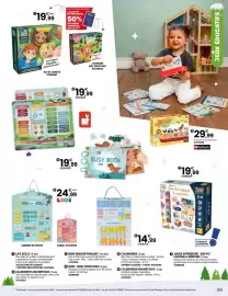 Catalogue JouéClub page 215: Jouer apprendre - dés-fis logique & mémoire €19,99, Janod calendrier magnétique €19,99