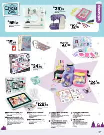 Catalogue JouéClub page 241: Studio de scrapbooking 4 en 1 pro €24,99, Canal toys tablette créative pad creator €129,99