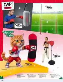 Catalogue JouéClub page 268: Cap sport kit entrainement de boxe €49,99, But de rugby €79,99
