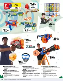 Catalogue JouéClub page 272: Xshot insanity blaster motorisé dartstorm €89,99, Nerf rebel ops doom cannon €34,99