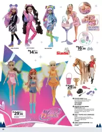Catalogue JouéClub page 28: Winx - poupée ailes lumineuses €29,99, Jenny centre équestre €29,99