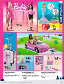 Catalogue JouéClub page 31: Lexibook réveil veilleuse barbie ballerine €34,99, Cabriolet rc barbie - hot wheels €34,99