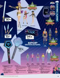 Catalogue JouéClub page 33: Lames spirituelles de zoey €9,99, L’épée des quatre tigres de rumi €14,99