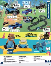 Catalogue JouéClub page 35: Pistolet à pets pro €34,99, Sonic véhicule à customiser sonic €19,99