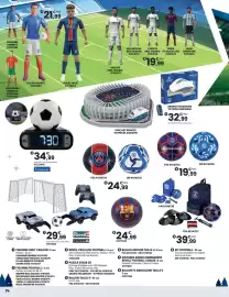Catalogue JouéClub page 36: Lexibook réveil projecteur ballon de football €34,99, Puzzle stade 3d €32,99