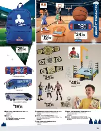 Catalogue JouéClub page 37: Lexibook réveil veilleuse basketball €34,99, Wwe coffret money in the bank €49,99