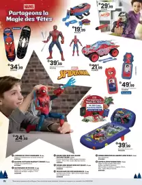 Catalogue JouéClub page 40: Spider-man bom gallagher feature figure €39,99, Marvel super flipper spider-man €39,99
