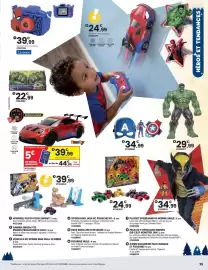 Catalogue JouéClub page 41: Marvel gamma smash fits poings fracassants hulk €22,99