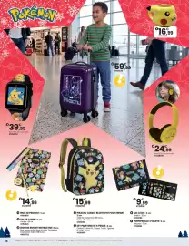 Catalogue JouéClub page 44: Pokemon set papeterie de 6 pièces €14,99, Pokémon portefeuille 3 volets €9,99