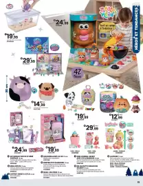 Catalogue JouéClub page 55: Mega patate €24,99, Ma valisette manucure secrète €19,99