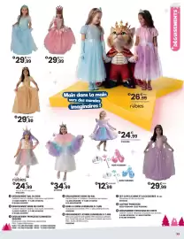 Catalogue JouéClub page 61: Robies déguisement robe de conte €26,99, Déguisement bal du soir €29,99