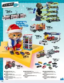 Catalogue JouéClub page 68: Camion transporteur €12,99, Tramway de ville €24,99
