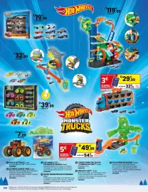 Catalogue JouéClub page 72: Hot wheels monster trucks €49,99, Hot wheels city l’attaque du requin €32,99