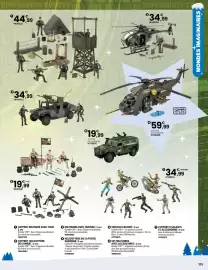 Catalogue JouéClub page 77: Véhicule blindé €19,99, Coffret militaire avec tour €44,99