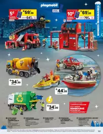 Catalogue JouéClub page 85: Playmobil 72191 grande caserne de pompiers €69,99