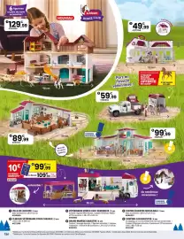 Catalogue JouéClub page 88: Vétérinaire mobile avec remorque €59,99, Centre équestre modulable €99,99